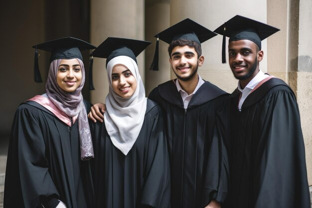 Graduation Caps And Gown